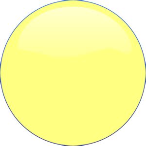 Yellow Circle Icon Clip Art at Clker.com - vector clip art online ...