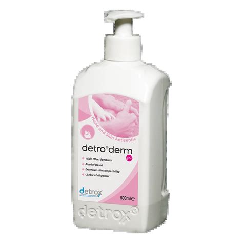 Detro Derm Gel Detro Healthcare Detrox Hygiene And Disinfectant