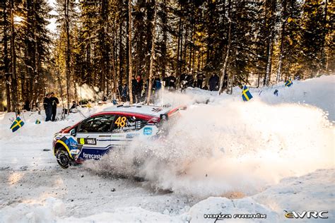 Pajari Sami M Lk Nen Enni Ford Fiesta Rally Rally Sweden