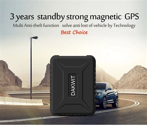 2g Tk800 Magnetic Wireless Asset Gps Tracker 10000mah 3 Years Standby