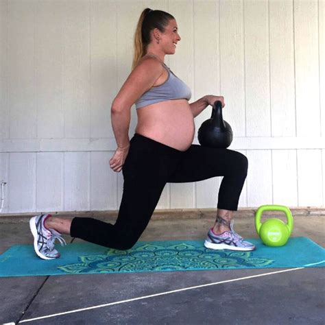Full Body Pregnancy Safe Kettlebell Workout for Every Trimester