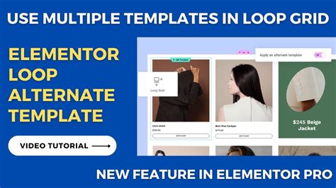 Elementor Loop Alternate Template Elementor Loop Grid Use Multiple