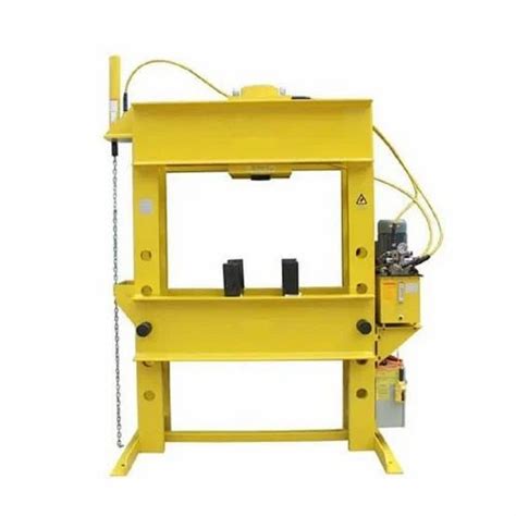 Mild Steel H Frame Hydraulic Press Capacity 100 Ton At Rs 250000 In