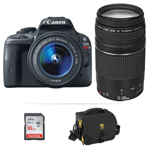 Canon Eos Rebel Sl Dslr Camera Kit With Mm Stm And B H