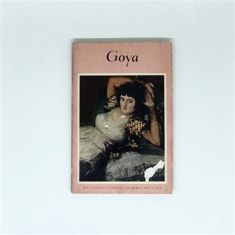 Jual Buku Import Goya Pocket Library Of Great Art Classic Rare