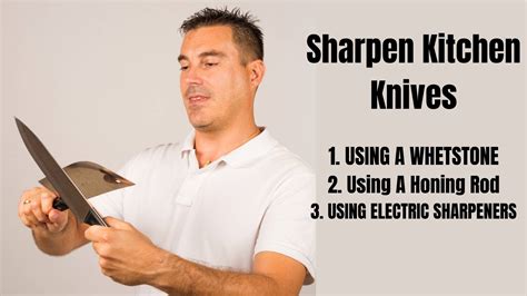 How To Sharpen Kitchen Knives Update 2021 Toolspart