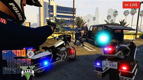 LIVE GTA V Kuffs FiveM Motorcycle Patrol W Onyx YouTube