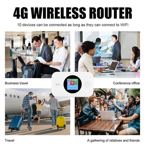 Portable Unlocked G G Lte Wireless Wifi Router Mobile Broadband Modem