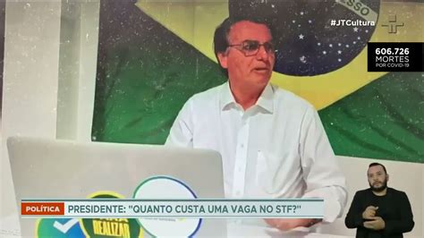 Sem Saber Que Estava Sendo Gravado Bolsonaro Fala Sobre Propina Ao