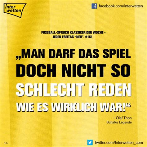 Pin On Fu Ball Spruch Klassiker Der Woche