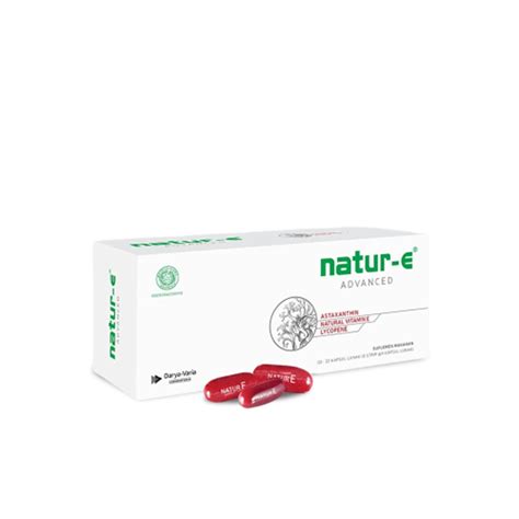 Jual Natur E Advanced Soft Capsule S S Suplemen Kecantikan