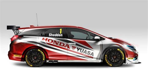 Honda Civic Tourer Btcc Racer 2014 First Official Pictures