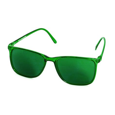 Colour Glasses Elegant Green