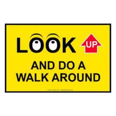 Look Up!! Sign