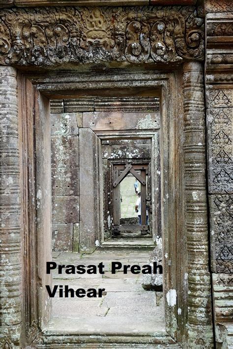 Prasat Preah Vihear Zwischen Kambodscha Und Thailand In Angkor