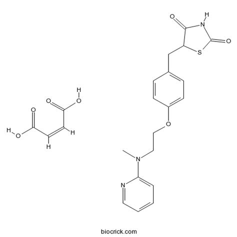 Rosiglitazone maleate CAS 155141 29 0 PPARγ agonist high affinity