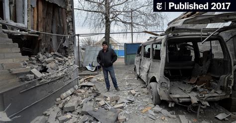 Ukraine War Flares Again After A Lull The New York Times