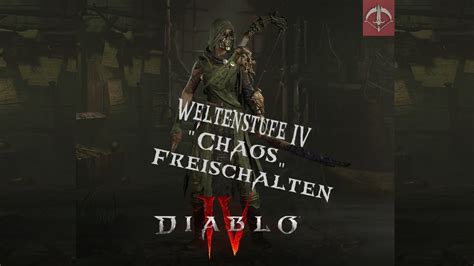 Diablo 4 Weltstufe 4 Qual Freischalten für 70 YouTube