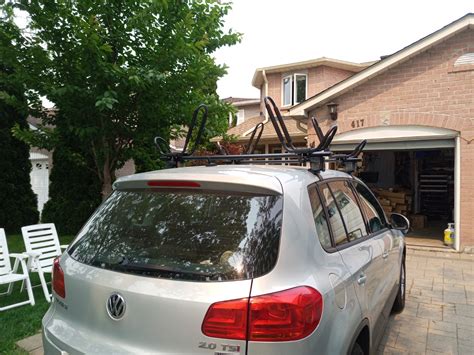 Volkswagen Tiguan Bare Roof Jet Wing Roof Rack Racktrip Canada