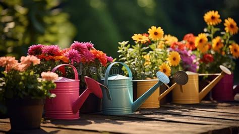 Sprinkle watering plants stock illustration. Illustration of irrigation ... 