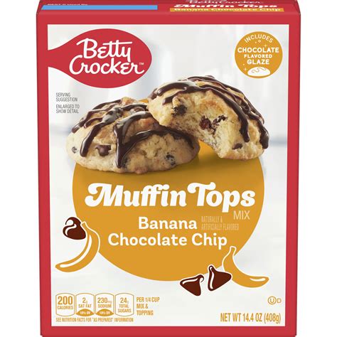 Betty Crocker™ Banana Chocolate Chip Muffin Tops Mix