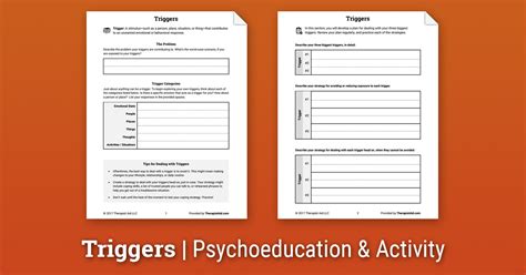 Ptsd Therapy Worksheets — Db