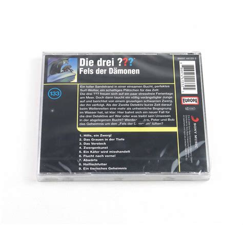 Drei Fragezeichen Fels der Dämonen Folge 133 Hörspiel CD NEU