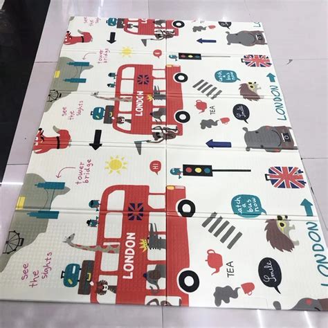 XPE Складной Игровой Коврик 150X200 см Коврик для лазания 0,5 см ...