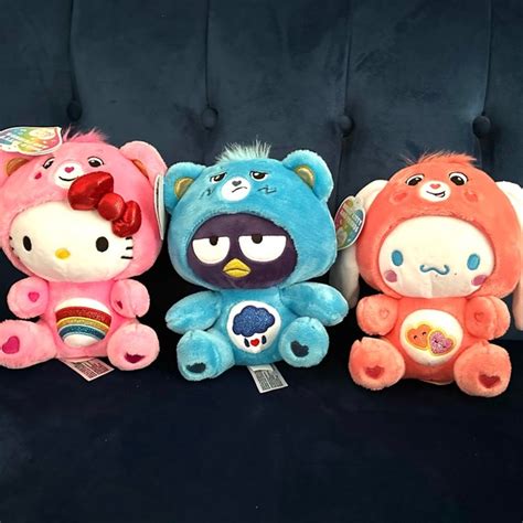 Toys Hello Kitty X Care Bear Plush Collab Bundle Poshmark