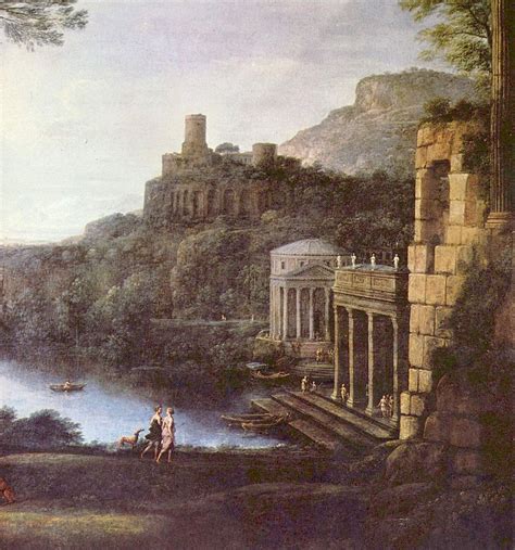 Ancient Roman Landscape Art By Claude Lorrain Greek And Roman