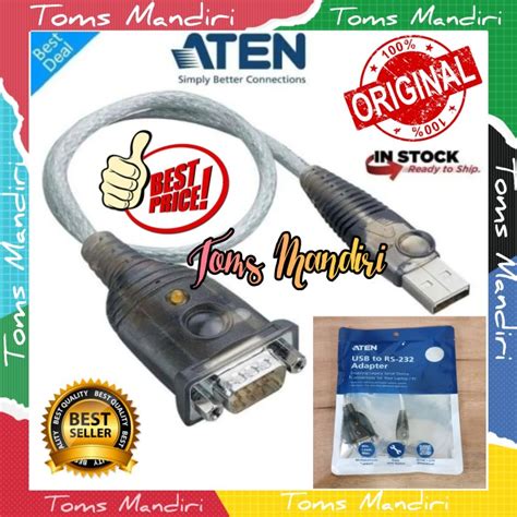 Jual ATEN UC 232A Converter USB To Serial RS232 UC232A DB9 Resmi