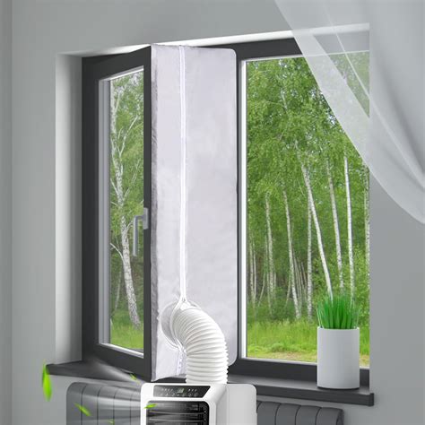 Amazon 300CM 118 Portable Dryer Window Vent Kit With 2 Zipper