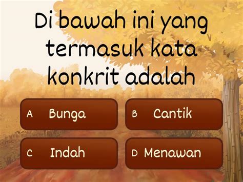 Kaidah Kebahasaan Teks Deskripsi Quiz