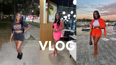 VLOG GRWM FOR CHRIS BROWN LIL BABY CONCERT GOING OUT TO EAT GIRLS