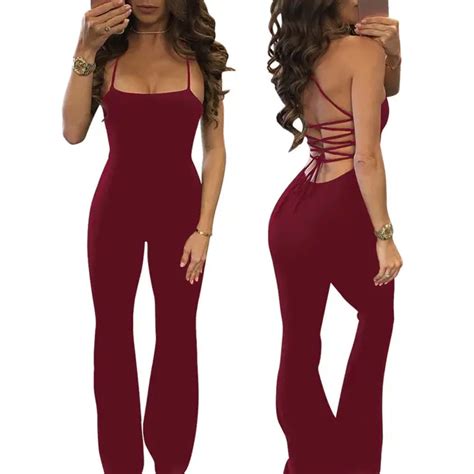 2017 New Women Ladies Clubwear V Neck Playsuit Bodycon Party Jumpsuit Romper Trousers Women Sexy