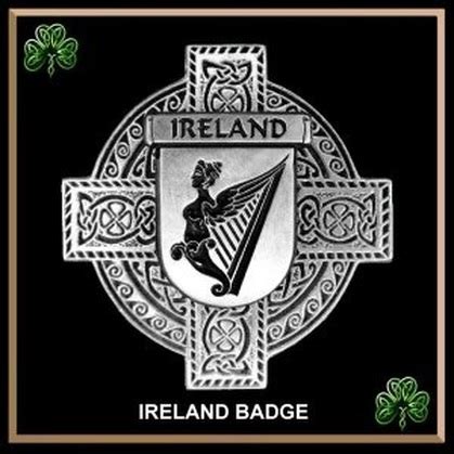 IRISH COAT OF ARMS BADGES - IRISH CREAM