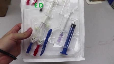 Sy Hc Medical Disposable Dialysis Catheter Hemodialysis Catheter Kit