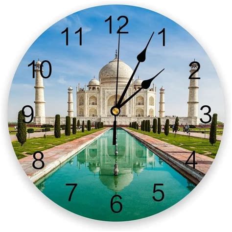 Horloges Murales Pour Salon Moderne Taj Mahal Tha Lande Horloge Murale