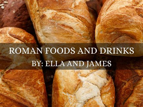 Roman Foods And Drink by Ella Simmonds