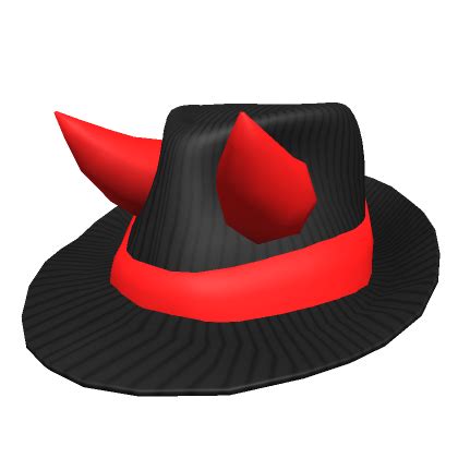 Devilish Striped Fedora Roblox Item Rolimon S