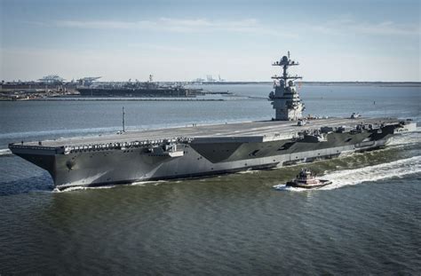 Report To Congress On Us Navy Gerald R Ford Carrier Program