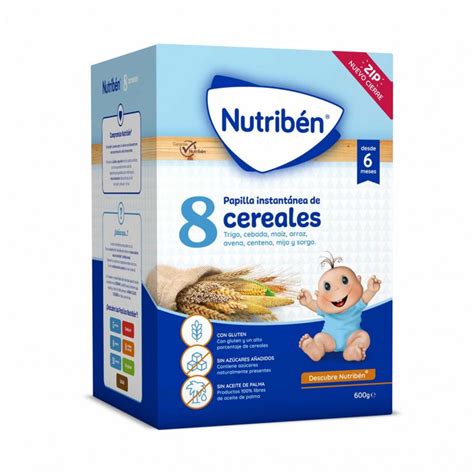 Nutribén 8 cereales 600 gramos