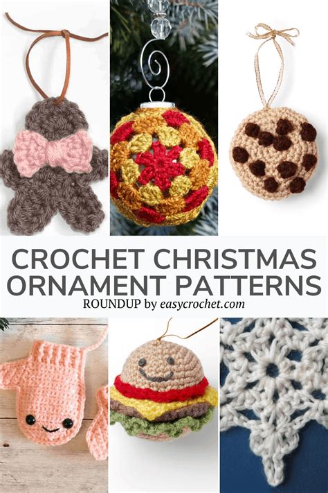 The Best Easy Crochet Christmas Ornament Patterns EasyCrochet