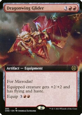 mtgnexus dragonwing glider  phyrexia