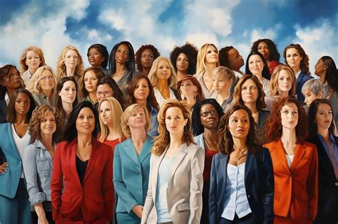 Premium AI Image Empowered Women Standing For Equality