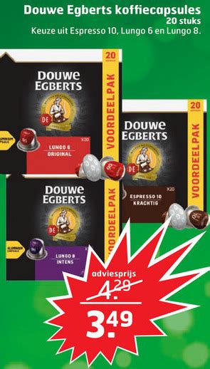 Douwe Egberts Koffiecups Folder Aanbieding Bij Trekpleister Details