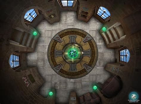 Tower Of The Portal Battlemaps