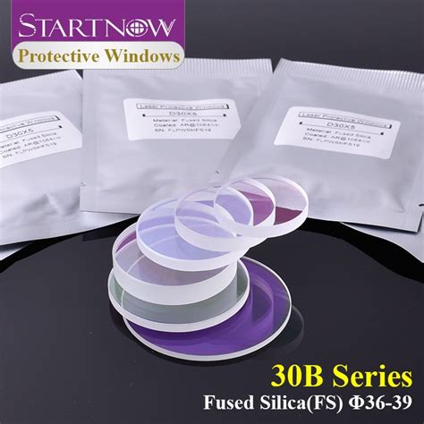 Startnow 37x7 Laser Protective Windows FS Laser Protection Lens For