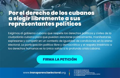 Transparencia Electoral y DemoAmlat lanzan campaña por los derechos de