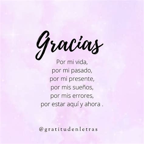 Gratitud En Letras En Instagram Gratitud Infinita